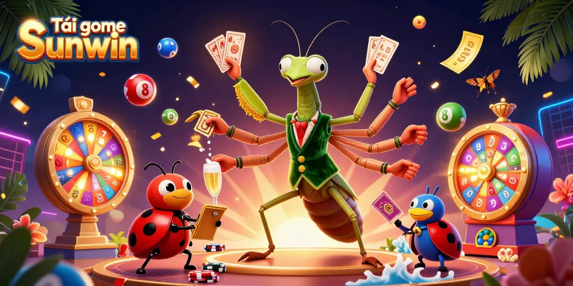 Tải game Sunwin and enjoy thrilling action in a vibrant 3D casino atmosphere with dynamic elements.