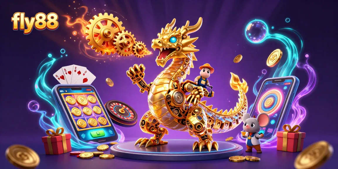 Experience excitement with fly88's colorful world of slots and gaming action.