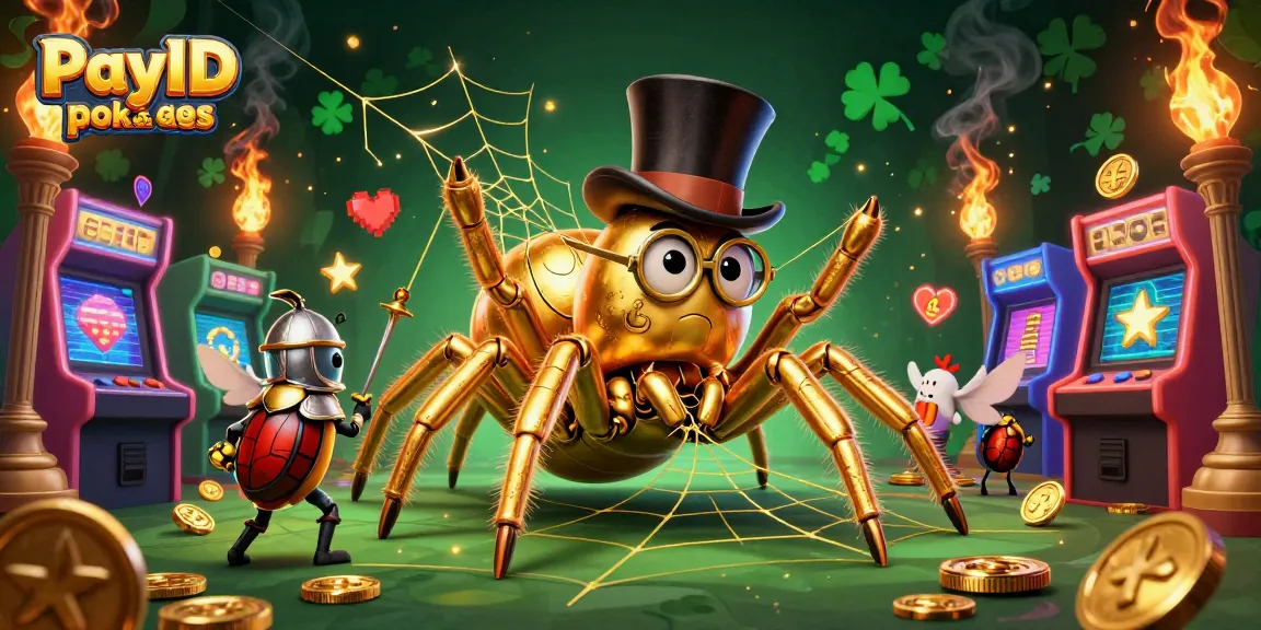 Engage with PayID pokies Australia at vibrant casinos featuring golden tarantulas and beetle knights.