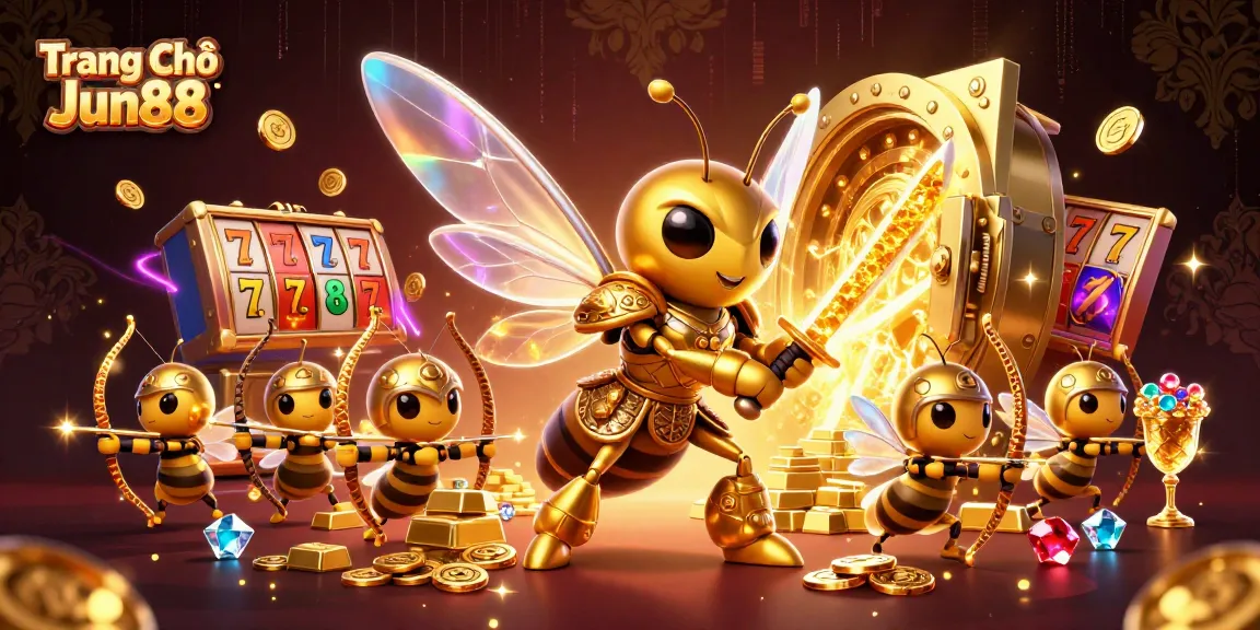Experience the dynamic gaming on Trang Chủ Jun88 with illustrative excitement of vibrant casino elements.